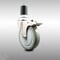 Service Caster 5 Inch 316SS Gray Poly Swivel 1-1/2 Inch Expanding Stem Caster Lock Brake SCC SCC-SS316TTLEX20S514-PPUB-112 - alternate 1
